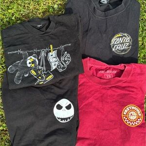 Kids Graphic Tees - Black and Red